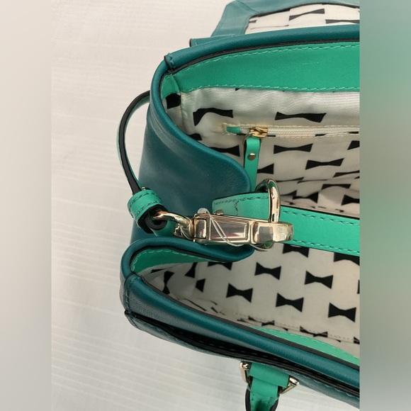 Kate Spade Aqua and Navy Shoulder Bag - Picture 11 of 11